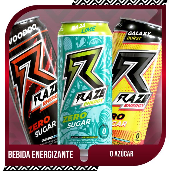 RAZE ENERGY BEBIDA ENERGÉTICA | 473 ML