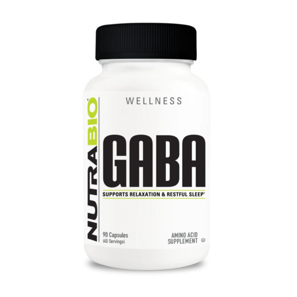 NUTRABIO GABA ACIDO GAMA AMINOBUTIRICO | 90 CAPSULAS