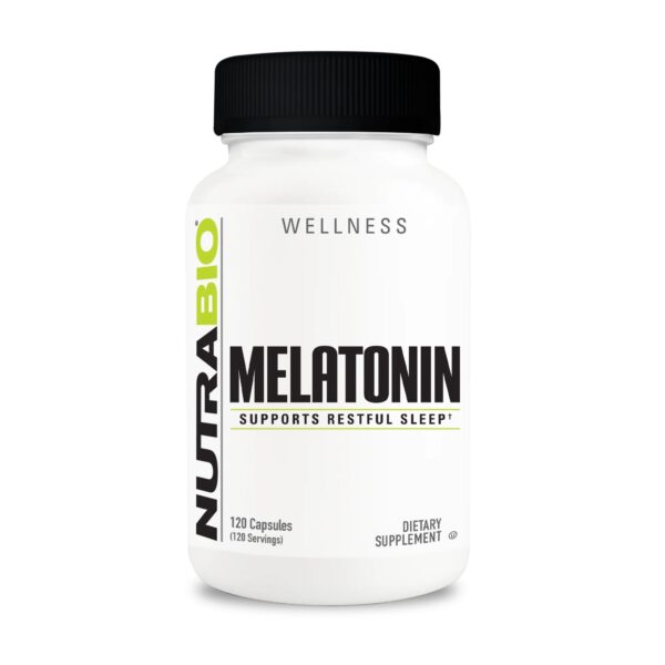 NUTRABIO MELATONINA 3MG | 120 CAPSULAS