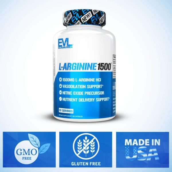 EVL ARGININA HCL | 100 CAPSULAS