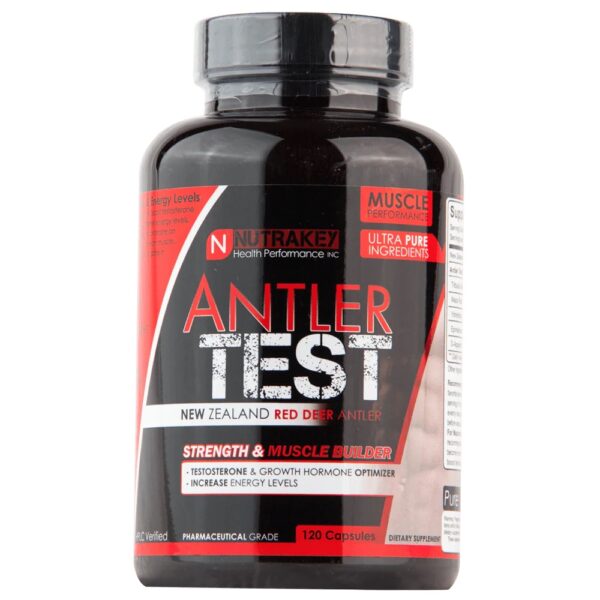 NUTRAKEY PROPULSOR DE TESTOSTERONA ANTLER TEST | 120 CÁPSULAS