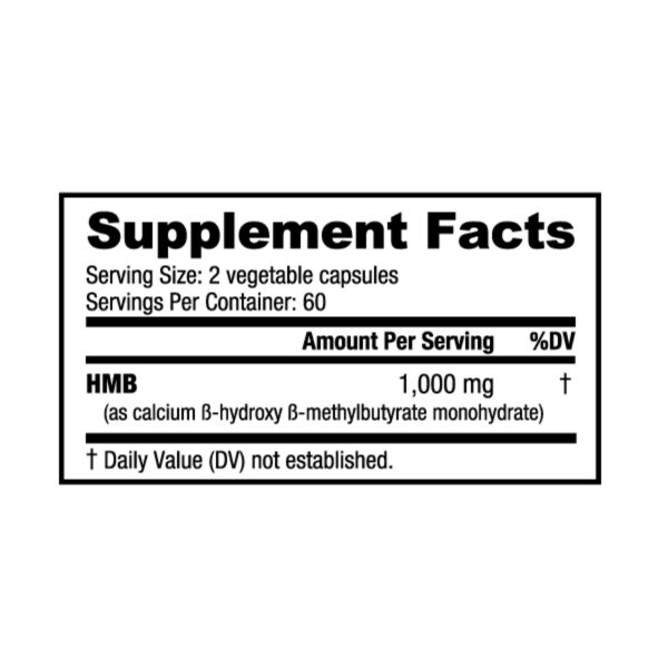 NUTRABIO HMB | 120 CAPSULAS