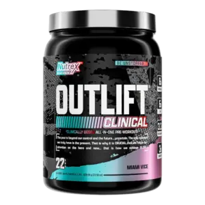 NUTREX OUTLIFT CLINICAL PRE-ENTRENO | 20-30 SERVIDAS