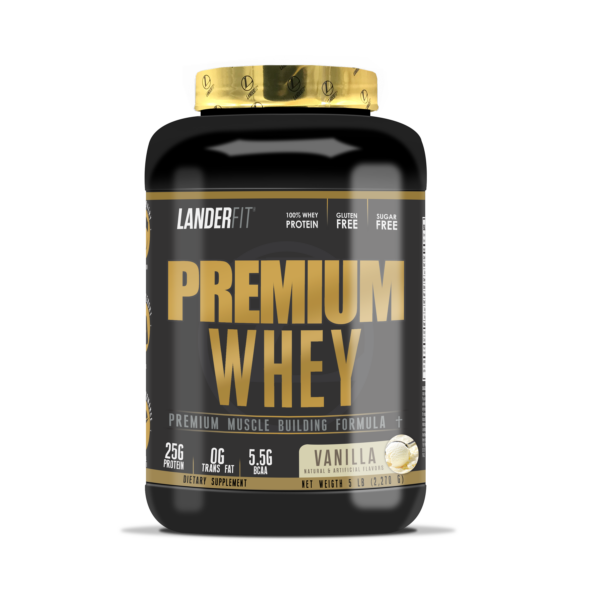 LANDERFIT PROTEÍNA WHEY | 26 SERVIDAS Y 64 SERVIDAS