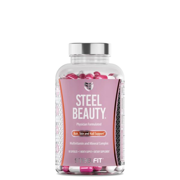 STEEL FIT MULTIVITAMÍNICO + COLÁGENO PARA MUJER STEEL BEAUTY