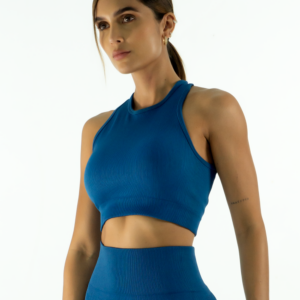 NORULES TOP CRUZADO | AZUL INDIGO