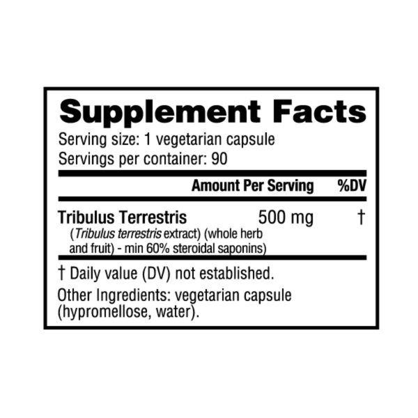 NUTRABIO TRIBULUS TERRESTRIS | 90 CAPSULAS