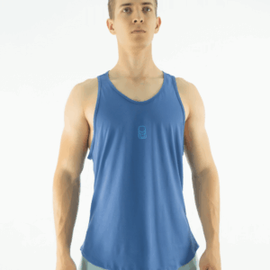 NORULES CAMISETA ESQUELETO ALGODON AZUL CLARO