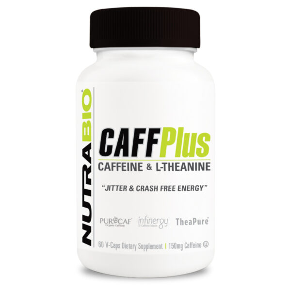 NUTRABIO CAFFPLUS CAFEINA+ TEANINA | 60 CAPS