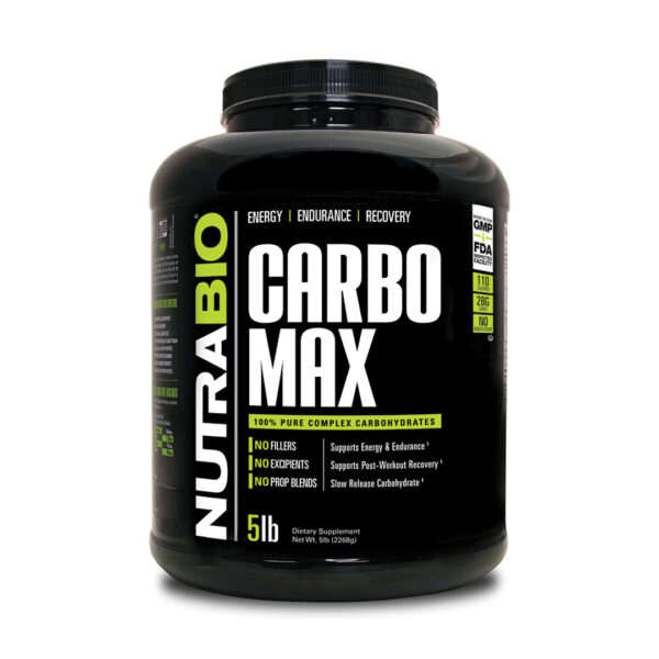 NUTRABIO CARBOHIDRATOS EN POLVO CARBO MAX SIN SABOR | 75 SERVIDAS