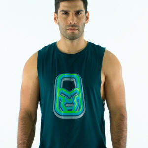 NORULES CAMISETA ESQUELETO SIN COSTURA | VERDE ESMERALDA