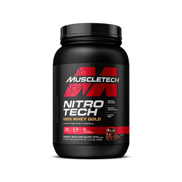 MUSCLETECH NITRO TECH 100% WHEY GOLD / 2LBS-5LBS