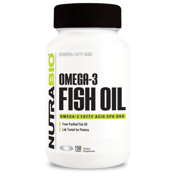 NUTRABIO OMEGA 3 FISH OIL | 150-500 CÁPSULAS