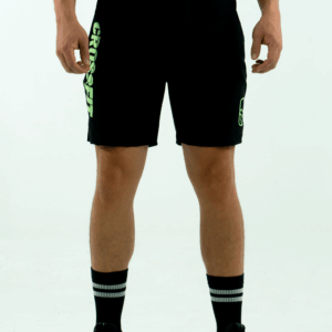 NORULES PANTALONETA CROSSFIT 3.0 NEGRA VERDE CLARO