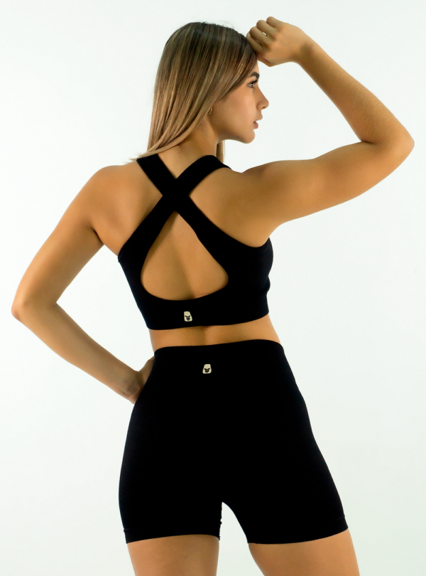 NORULES TOP CRUZADO | NEGRO