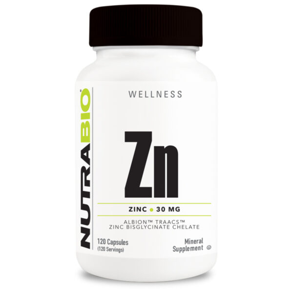 NUTRABIO ZINC CHELATO | 120 CAPSULAS