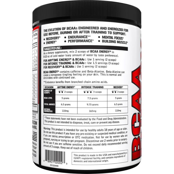 EVL BCAA ENERGY | 30-65 SERVIDAS