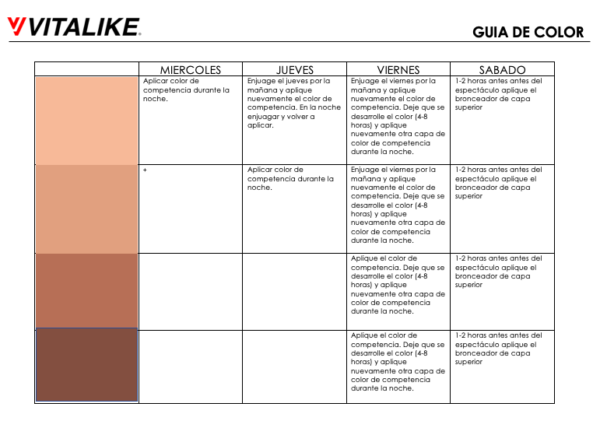 PRO TAN | Kit de tinte para competición