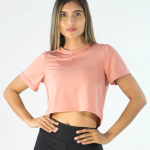 NORULES CROP TOP TELA FRIA | LADRILLO