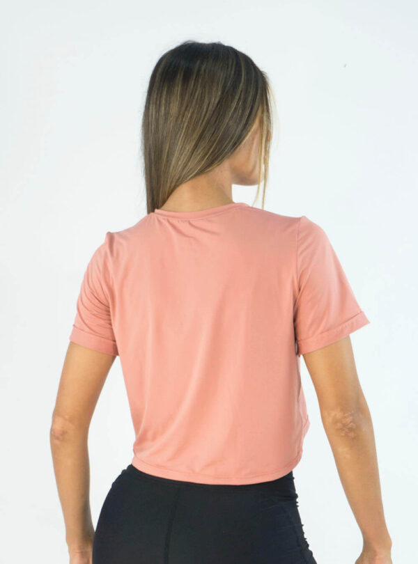 NORULES CROP TOP TELA FRIA | LADRILLO