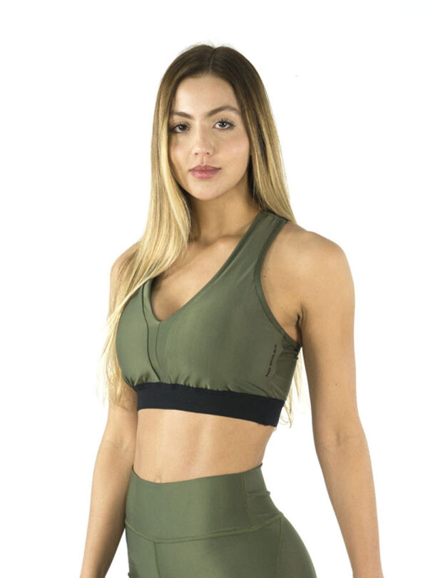 NORULES TOP V | MILITAR VERDE