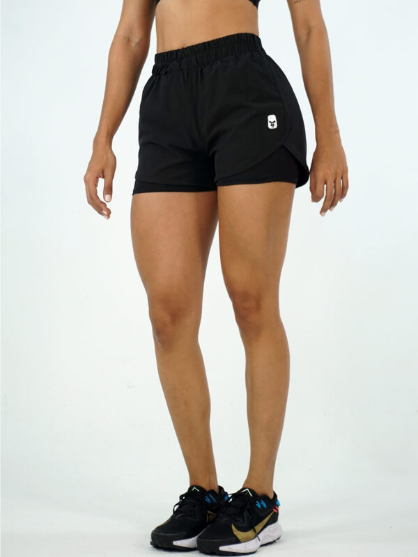 NORULES SHORT CON LYCRA | NEGRO