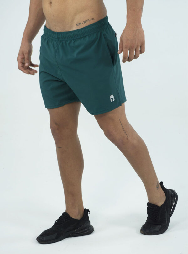 NORULES PANTALONETA AJUSTADA VERDE ESMERALDA