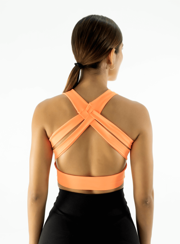 NORULES TOP TRENZA | NARANJA