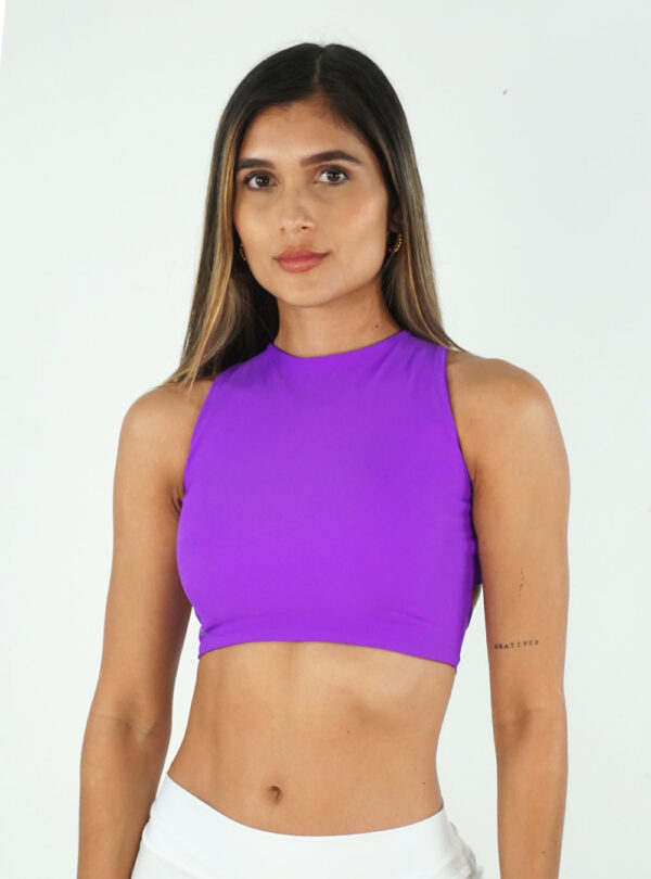 NORULES TOP TRENZA | MORADO