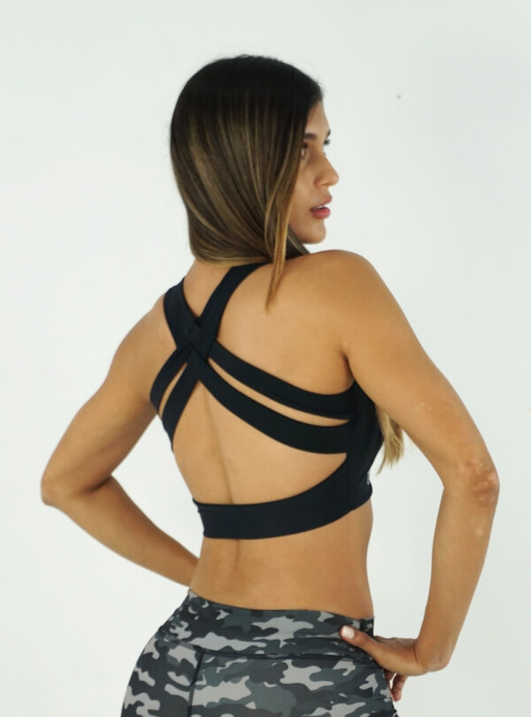 NORULES TOP TRENZA | NEGRO