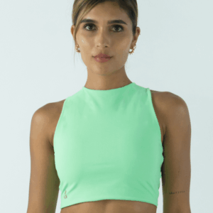 NORULES TOP TRENZA | VERDE MANZANA
