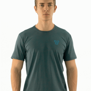 NORULES CAMISETA TELA FRIA | GRIS LOGO 3D