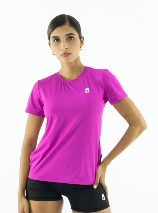 NORULES CAMISETA TELA FRIA DAMA | MAGENTA