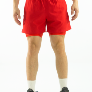 NORULES PANTALONETA RUNNING ROJA