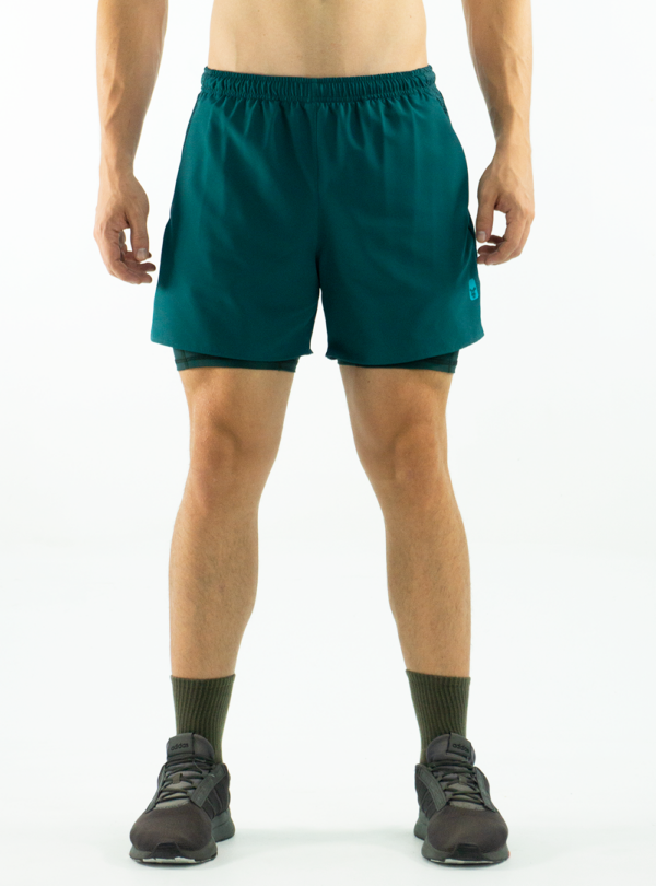 NORULES PANTALONETA RUNNING VERDE ESMERALDA