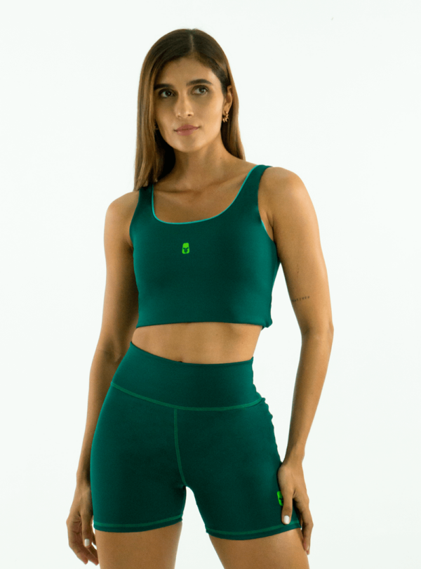 NORULES LYCRA PRETINA ALTA | VERDE ESMERALDA