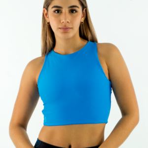 NORULES TOP TRENZA | AZUL CELESTE