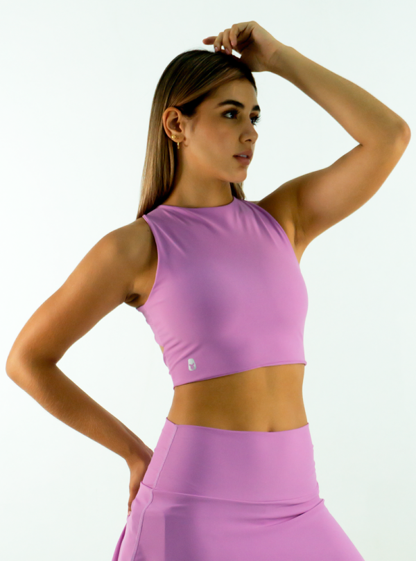 NORULES TOP TRENZA | LILA