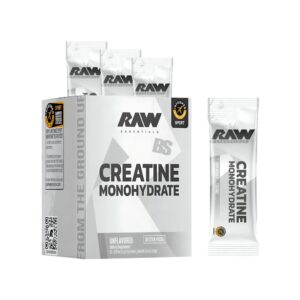 RAW CREATINA MONOHIDRATADA EN POLVO | 1 UNIDAD