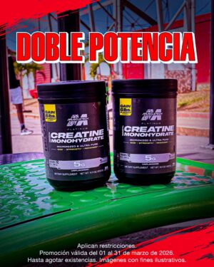 SÚPER PROMO | 2 MUSCLETECH CREATINA PLATINUM