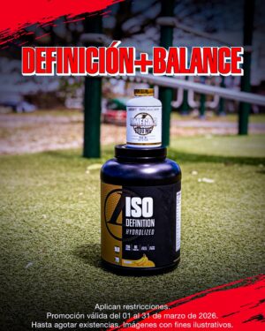 SÚPER PROMO | LANDERFIT PROTEÍNA ISO DEFINITION 5LB + LANDERFIT OMEGA 3