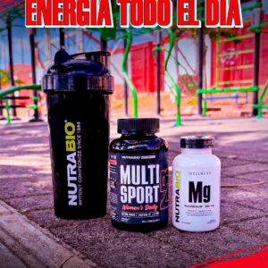 SÚPER PROMO | NUTRABIO MULTI SPORT + MAGNESIO + SHAKER
