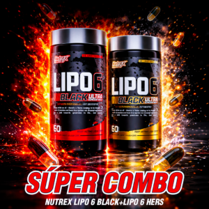 SÚPER PROMO | LIPO6 BLACK + LIPO6 HERS