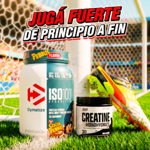 PROMO | DYMATIZE ISO 100 1.3LB + NUTREX CREATINA 30 SERVIDAS