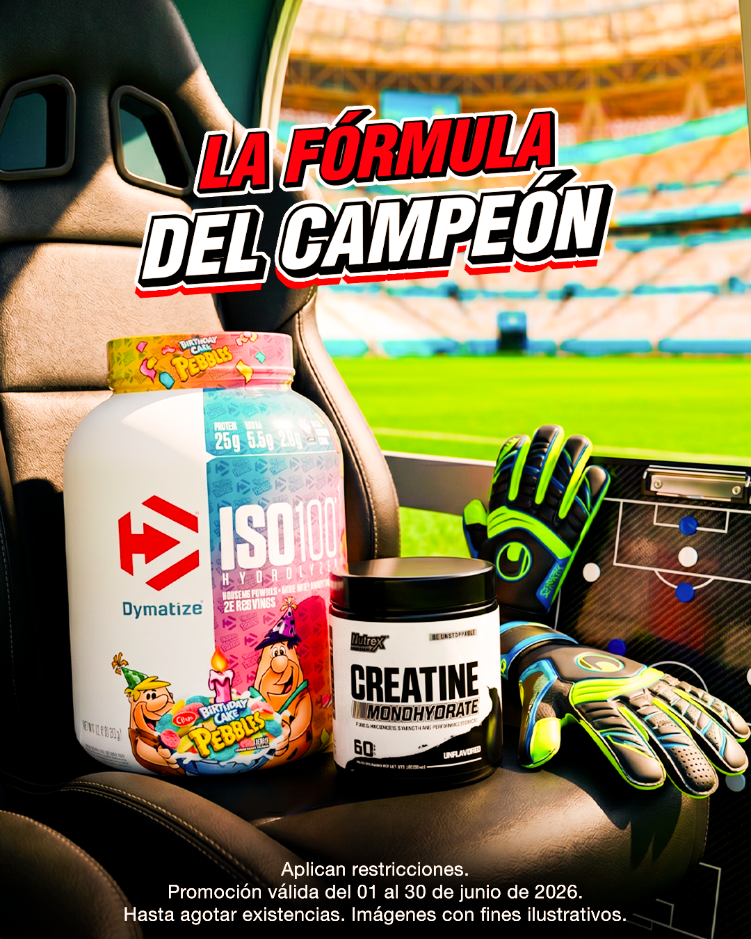 PROMO | DYMATIZE ISO 100 5LB + NUTREX CREATINA 60 SERVIDAS