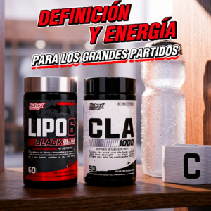 PROMO | NUTREX LIPO6 (CONCENTRADO O HERS) + NUTREX LIPO6 CLA 90 SERVIDAS