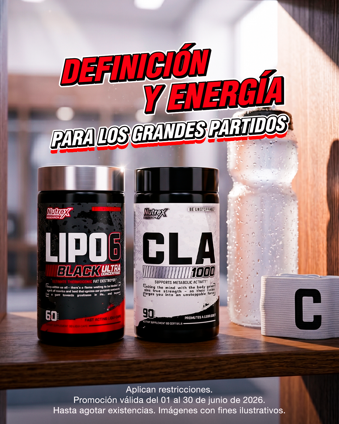 PROMO | NUTREX LIPO6 (CONCENTRADO O HERS) + NUTREX LIPO6 CLA 90 SERVIDAS