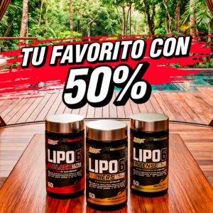 NUTREX LIPO6 CON 50% DE DESCUENTO