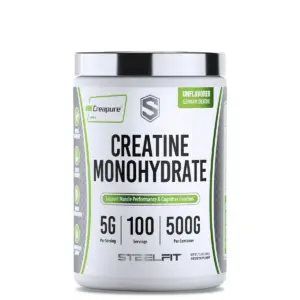 STEEL FIT CREATINA CREAPURE | 30-100 SERVIDAS